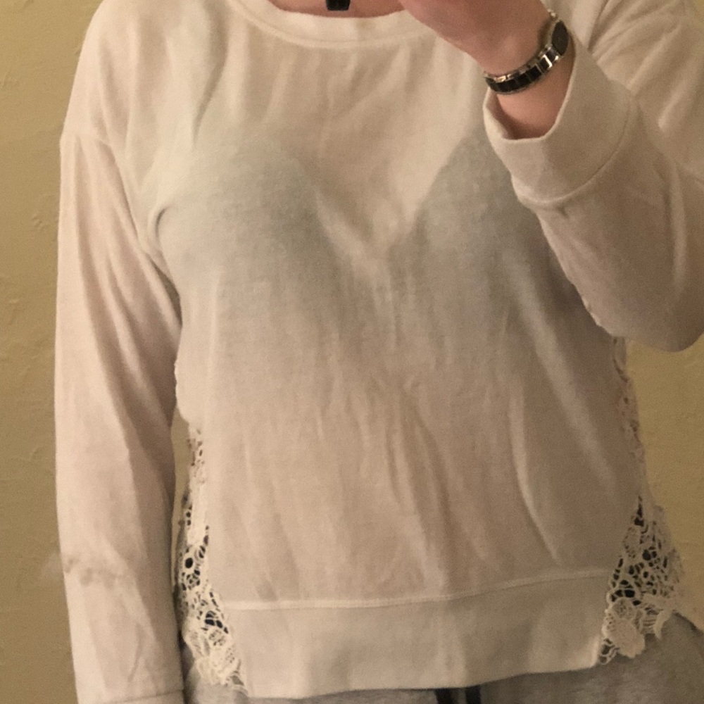 Long Sleeve Lace Shirt